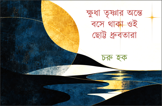 চরু হক: ক্ষুধা তৃষ্ণার অন্তে বসে থাকা ওই ছোট্ট ধ্রুবতারা